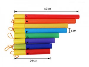 Boomwhacker (8) C1~C2 w/Sleeve
