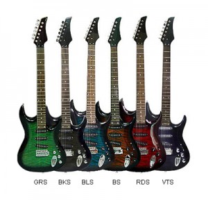 Ragers TG-301 (BKS) 虎紋電結他