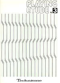 Playing Etude 3 (Technitone for Organ)
