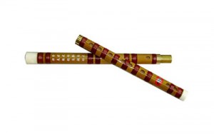 杭州 活節笛子 銅接骨鑲 F調