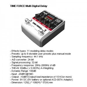 NUX Time Force (Multi Digital Delay)