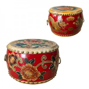 中國 8寸小花鼓 (Φ20 h14cm)