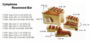 Xylophone (22) Bass C-A1 (HXB-16 +9B)