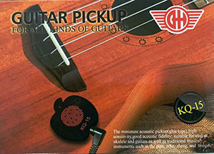 Pick-Up Gtr/Uku/Violin (Ceramic) KQ-15 *
