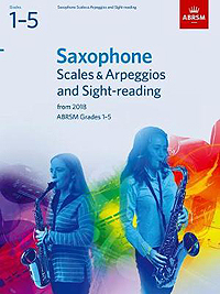 Saxophone Scales & Sight Reading Pack G.1-5 2018+