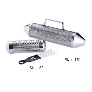 Metal Guiro Shaker Φ70 x280mm