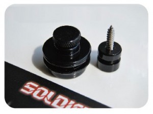 Strap Lock(L) 2p Set (Black) *