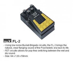 Effecter NUX FL-2 Flanger *