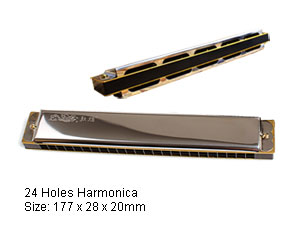 24 孔 C調 複音口琴 (敦煌)