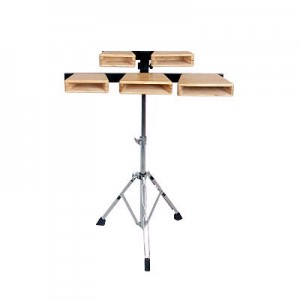 Woodblock 梆子連架 5p -