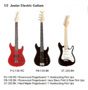 EX Speedy PG-100 RD 3/4 E.Guitar w/SC