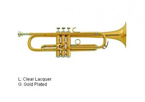 Bb Trumpet Lazer LB-322G