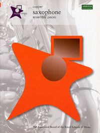 Music Medals Saxophone (Copper)