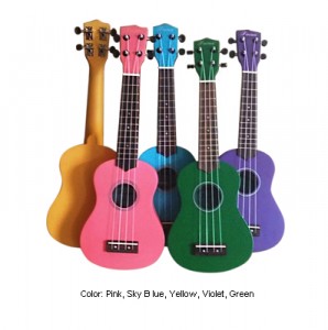 Ukulele 21" Focus CS104 (Pink) *
