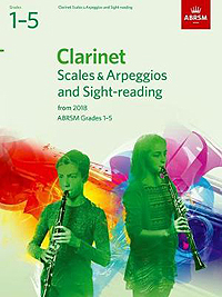 Clarinet Scales & Sight Reading Pack G.1-5 2018+