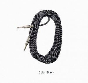 Cable (Cloth) 6m Black DML41600 -