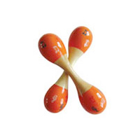 Wooden Maracas 8" (雙頭)