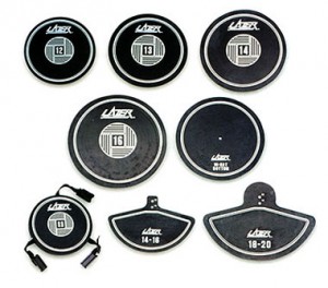 Mute Pad Set Standard Size (Rubber) 8p