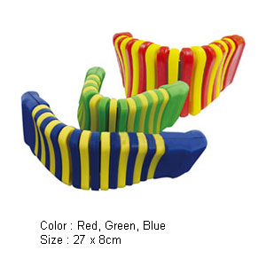 Plastic Kokiriko 膠齒木 27x8cm (Red)