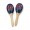 Wooden Maracas 10" (Blue) -