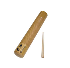 Wooden Guiro 31cm (Tubular) -