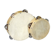 Tambourine 皮面木邊鈴鼓 (Lazer) 6