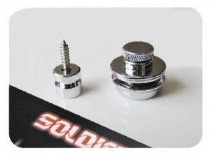 Strap Lock(L) 2p Set (Chrome) *