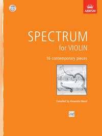 Spectrum for Violin 16 Contemporary Pieces +CD