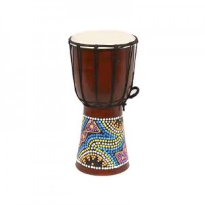 Djembe 6" (h)12" (Color Painted)