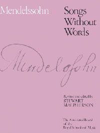 Songs without Words (Mendelsohn) - U121 *