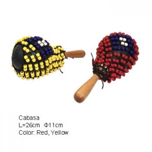 Cabasa 沙鎚形 Φ11cm (Yellow) *