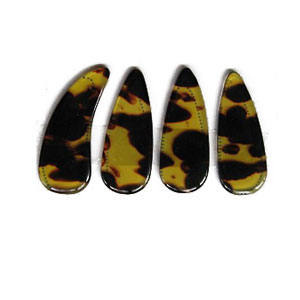 古箏甲 (仿玳瑁) 4p -