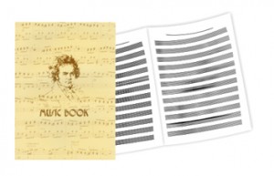 Music Book (貝多芬) A4/48頁 - 12行