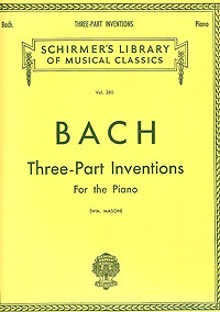 Bach 3 Part Inventions (Sch)