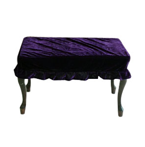 PBC 紫色 絲絨 單人凳套 58*35*17cm *