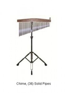 Chime (36) Solid Pipes 排鈴連架 (SC36) Silver