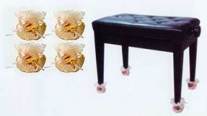 Bench Leg Cover 4p (金花) A379