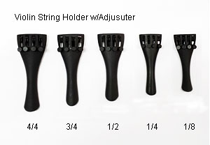 Violin String Holder w/Adjuster 3/4
