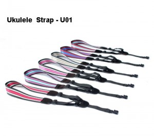 Ukulele/Guitar Strap U01 (Pnk/Bu)