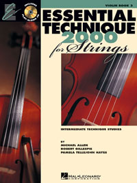 Essential Technique for Strings Violin +CD 3