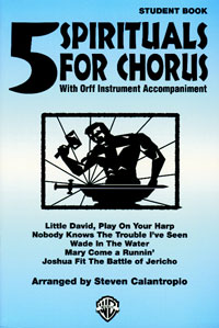 5 Spirituals for Chorus Sb