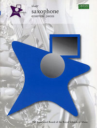 Music Medals Saxophone (Silver)