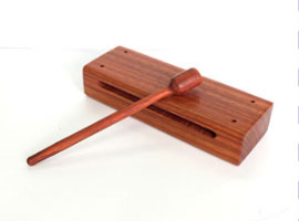 紅花梨 中音卜魚 連棒子(21cm)