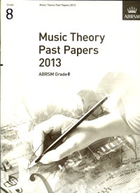 Music Theory Past Papers G.8 2013