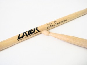 Drum Stick (Lazer) 5A Hickory