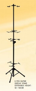 Guitar Stand 6p Display (Lazer)