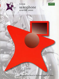 Music Medals Saxophone (Bronze)