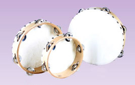 Tambourine 皮面木邊鈴鼓 (GBL) 10
