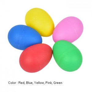 Egg Shaker Φ40x60mm (Green)