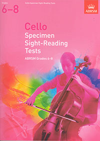 Cello Sight Reading Tests 2012+ G.6-8
